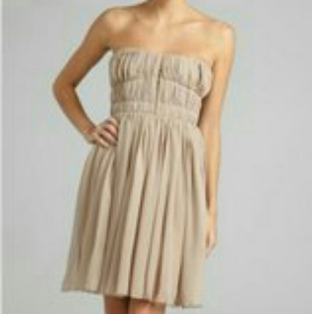 EUC Carven Corset Silk Mini Dress